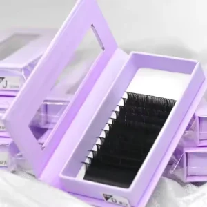 0.03 0.05 0.07 C D CC DD Curl Mix or Single Length Professional Handmade Private Label Individual Eyelashes Extension