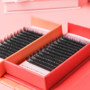 0.03 0.05 0.07 C D CC DD Curl Premium Volumelashes Easy Fan Eyelashes Extension 8 20mm One Sec Easy Fan Lash