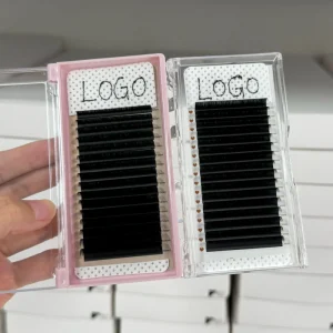 0.03 0.05 0.07 Volume Matte Lash Trays Fan Like Butter D J M L DD LC LJ LB BC Russian Volume Black Lash Trays
