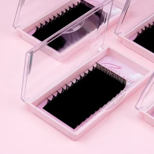 0.03 0.05 0.07mm Cashmere Faux Mink Private Label Lash Trays Individual Handmade Lash Extension Vendor