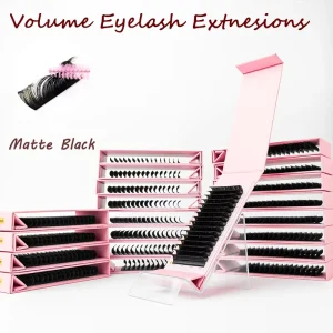 0.03 B c Cc d Dd L LC LD M Curl Eyelash Extensions Private Label Mink Volume Eyelash Extension Lashes Trays
