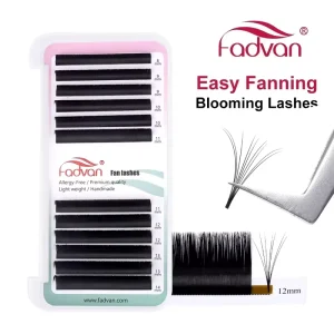 0.05 0.07 0.10 C D Eyelash Volume Easy to Make Fan Effect False Eyelash Blooming Lashes Soft Fluffy Hand Made Lash