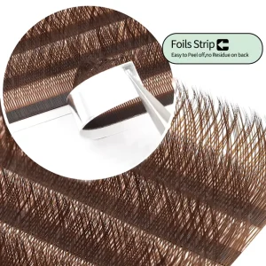 0.05 0.07 Premade YY Shape Individual Eyelash Extensions Volume Fans Lashes Premade B C CC D Curl YY Eyelashes Lash Trays
