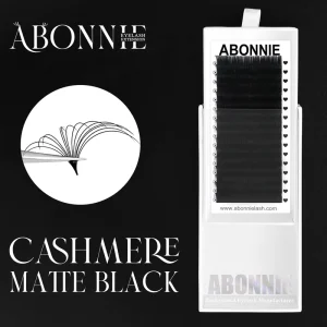 0.05 Soft Blooming Eyelash Extension Dark Matte Black Lash Trays Cashmere Easy Fan Lash Extensions Trays
