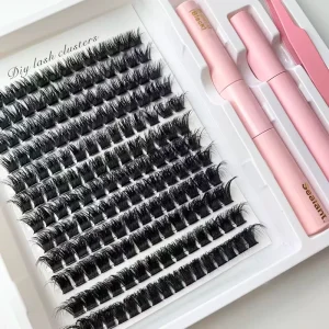 0.05mm 0.20mm Thickness Individual Cluster Strip Lashes Bulk Order
