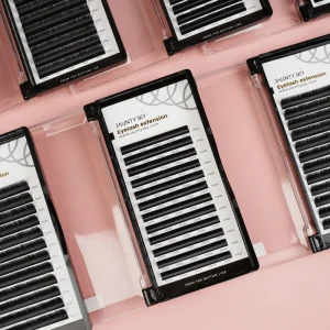 0.05mm Natural Looking Individual Lash Extension Trays Matte Soft Volume Lash Extension Trays