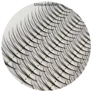 0.07 0.10 3d 4d 6d Mix Length C D Curl Lash Extensions Premade Volume Fans Short Stem Eyelash Extension in Stock
