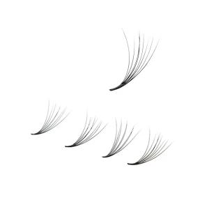 0.07 C Curl 8D Eyelash Extensions Super Black Premade Volume Fans Eyelashes