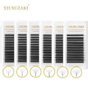 0.07 Matte Black YY 3D 4D 5D 6D 7D 8D W Shape Eyelash Extension Natural Long C D Curl Lashes Soft Eyelashes Lashes