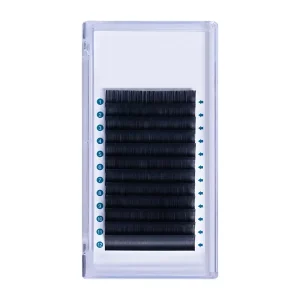 0.07mm Camellia Eyelash Extensions Handmade PBT Mega Russian Volume Professional L LU B C CC D 17mm Length C Curl for