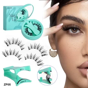 0.07mm Handmade Synthetic Hair Permanent Rare Earth Magnet Small Tiny False Eyelash Magnetic False Eyelashes Kit Customizable