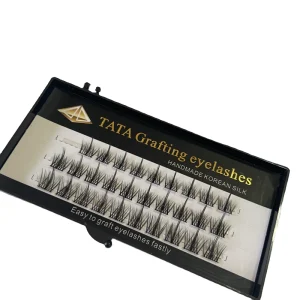 0.10mm Individual Cluster Lashes C Curl Little Devil Segmented Eyelash Extension