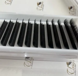 0.15 0.2mm Thickness C CC D DD Curl Eyelash Flat Lashes
