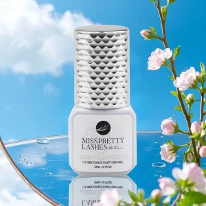 0.2 Second Waterproof Eyelash Extension Glue Custom Lash Glue for Eyelash Extension Black Clear Korea Custom Lash Adhesive
