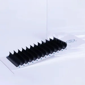 0.20 Flat Eyelash Extension Synthetic Hair Professional Individual Eyelashes Natural Long Split Classic Semi Permanent Lashes