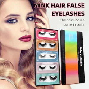 1 Pairs High Quality False Eyelashes Dense and Soft Full Strip 3D Design High End Fan Eyelashes DIY Eyelash Extension