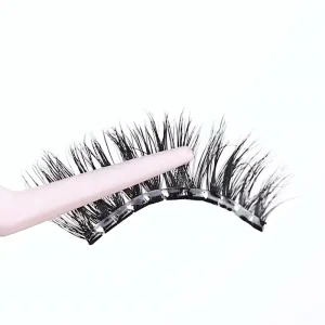 1 Step Waterproof Prebonded Handmade Cluster Lashes Super Strong Preglued 3D Korean Synthetic Hair Lightweight 12 Rows