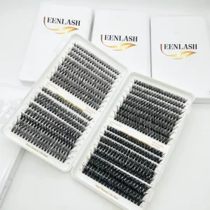 10-16mm Mixed Length Waterproof Eyelash Clusters Extension Party Makeup Perfect Gifts for Her Lash Clusters Kit