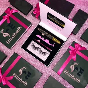 10-18mm 3D Mink Eyelashes Customizable Own Brand False Eyelash Set with Real Human Hair Beauty Supplies