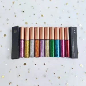 10 Colors Chemical Glitter Sequins Waterproof Long Lasting Liquid Eyeliner Makeup