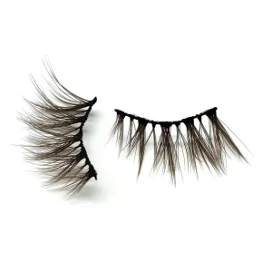 10 Pairs of Clear Band Lashes Faux Mink Half Lashes Set Bulk Vendor Eyelashes