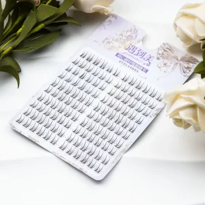 10 Rows Large Capacity Segmented Cluster False Eyelashes Soft Natural Individual Lashes Daily Makeup Eye Lashes