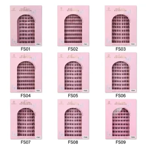 10 Rows Lashes No Glue Needed Pre Glued Eyelash Clusters Natural Look Lightweight DIY Korean Lashes Private Label