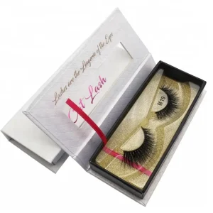 100% 3D Mink Eyelashes Glossy Durable Comfortable for 25mm Full Strip Lashes Cruelty Free OEM ODM Private Logo Package