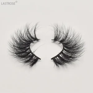 100% Handmade Real Mink Eyelashes Dramatic 25mm False Eyelashes Vendor with Private Label Case