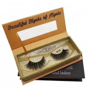 100% Mink Fluffy Full Strip Eyelashes 25mm 5D with Own Logo Promote Private Label 3D Mink Lashes Eyelashes