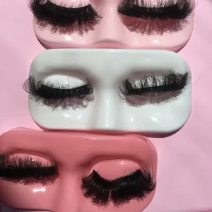100% Natural 3D Faux Mink Eyelash Full Strip 15mm Faux Mink Lashes Lashes Strip Vendor 25MM 30MM
