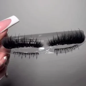 100% Real Hair Wispy Natural Mink Eyelashes Handmade Reusable Lash Strips That Look Like Extensions