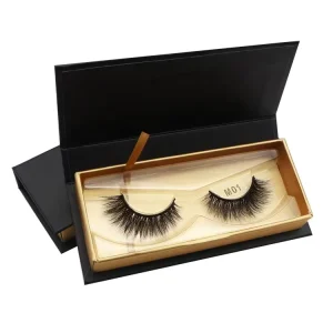 100% Real Mink Eyelash 3D Full Strip False Eyelashes with Discount Private Custom Packaging