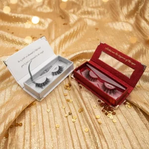 100% Real Mink Lashes False Eyelashes Strip Lashes 3D Dramatic Volume Reusable Cruelty Free Handmade 0.07MM Thickness Private