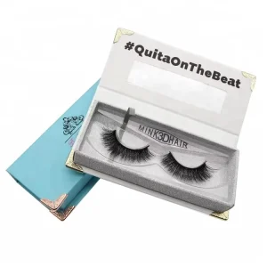 100% Real Mink Strip Lashes False Eyelashes 3D Handmade Glossy Black Reusable Cruelty Free Cotton Band 0.07MM Thickness Custom
