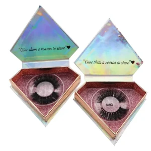 100% real siberian mink fur mink eyelashes 3d mink lashes
