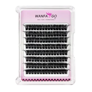100p Thick False Eyelashes Ultimate Eye Makeup Dramatic Voluminous Lashes for Salon Daily Wear Natural Fake Lashes