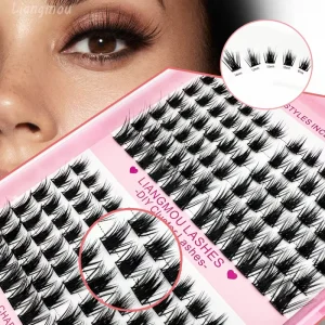 10D 20D 30D 40D 0.07 8-15mm 0.07 Cluster Eyelash C D Curl DIY Lash Extensions Segment Lash Custom Private Label
