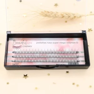10P Individual Eyelash C D Curl Lashes 10D DIY EyeLashes Hand Made Faux Mink Lashes Extensions Natural Cluster Lashes