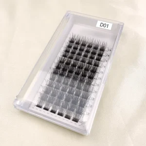 12 Lines Individual Lash Clusters DIY Segment with Private Label