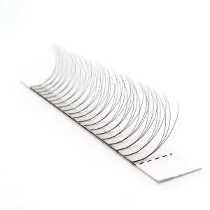 12 Lines Korean PBT Fiber Premade Fans 2D 3D 4D 5D Volume Lashes Natural Long Thick Criss Cross 100% Hand Made