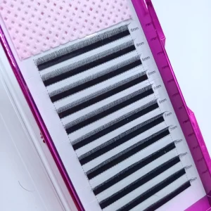 12 Lines YY Shape Eyelash Extensions Two Tip Eyelashes Brazilian Volume Fan Lash Supplies Black Lashes Mix8 15