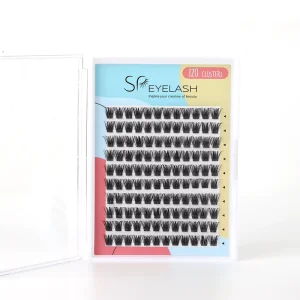 12 Rows Double Side Tray Cluster Eyelash DIY Lash Extensions Kit Segment Lash Cluster Kit