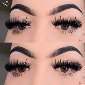15-25 Mm 3D False Eyelashes Wispy Strip Eyelash That Look Like Lash Extensions Faux Mink Fluffy Lashes Vendor