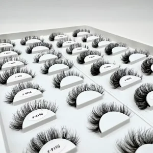 15MM Eyelashes Middle East Wedding Fake Eyelashes Medium Length Faux Mink Fur 3d Faux Synthetic Fluffy Strips Lashes