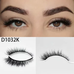 15mm 3D Faux Mink Eyelashes Black Cotton Fluffy Natural Vegan Silk Lashes Full Strip Pestanas From Vendor