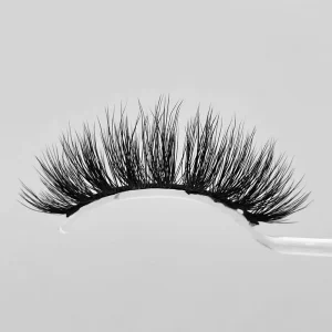 15mm Natural Short Mink Eyelashes Private Label Natural Faux Mink Lashes Luxury Vegan Individual Eye Lash