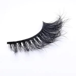 15mm Size Natural Light Full Strip Lashes Factory 3D Effect Real Siberian Mink Eyelashes Wispy Mink Lashes Vendors