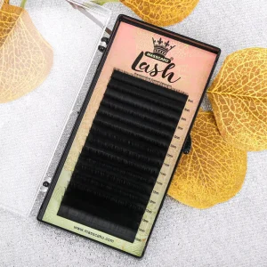16 Rows Classic Volume Eyelash 8 18mm Length Faux Mink Eyelashes Individual Soft False Lash Extension