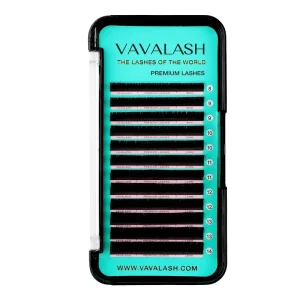 16 Rows Premium Silk Volume Classic Lash Extensions Soft Matte Dark Eyelashes Professional VAVALASH Individual Lashes
